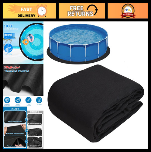 10ft pool pad for - for, above
