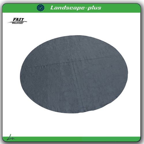 Round floor protection mat - protection, for