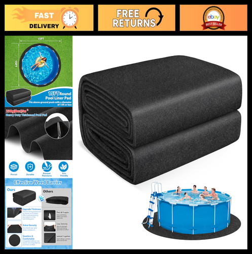 Thickened 15ft round pool - thickened,