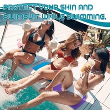 4 Pcs Swimming Pool Mat Oval